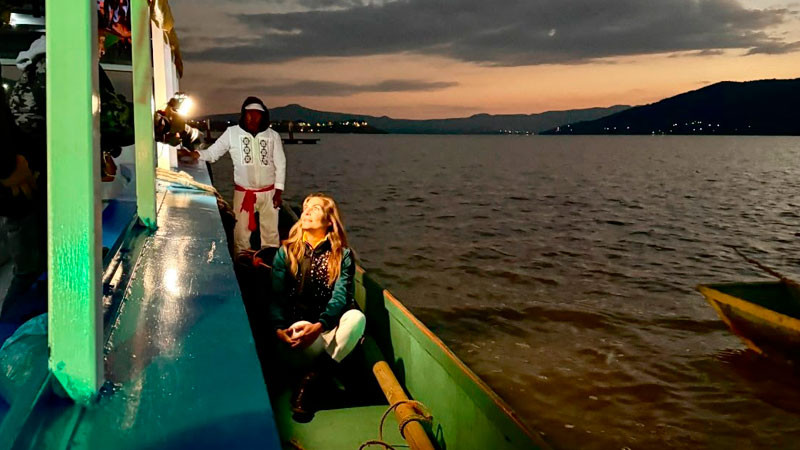 El lago de Pátzcuaro y la riqueza el pueblo purépecha destacan en televisión nacional 