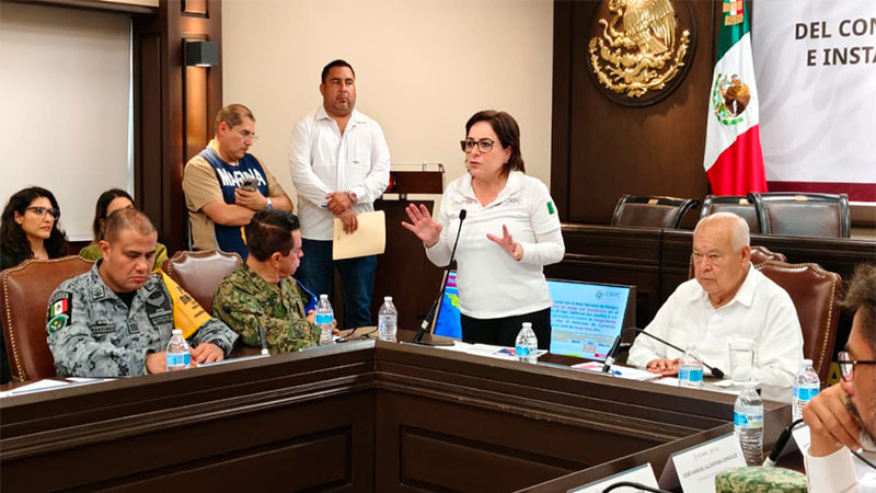 Instalan en Baja California Sur Puesto de Comando para fortalecer respuesta ante lluvias y ciclones 
