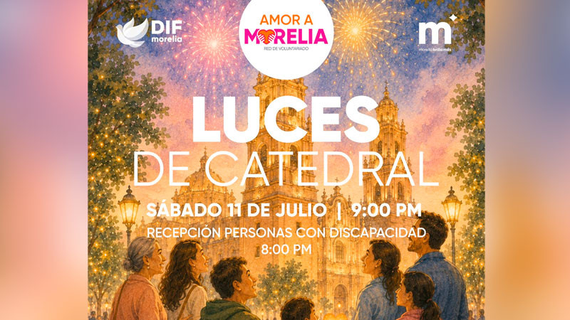 Paola Delgadillo invita a voluntarias y voluntarios a hacer del encendido de Catedral un espacio incluyente 