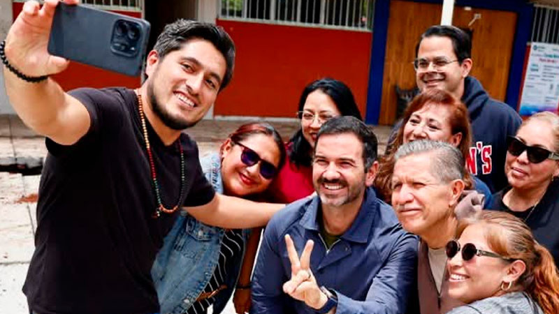 Gobierno de Morelia construye techumbre en Escuela Secundaria Técnica 108 
