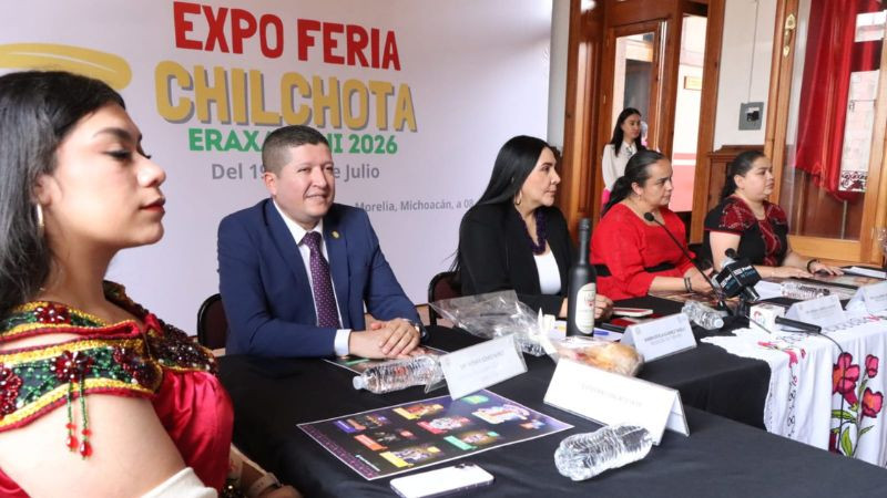 Convocan a disfrutar la Expo Fiesta Chilchota Eráxamani 2026, del 19 al 26 de julio 