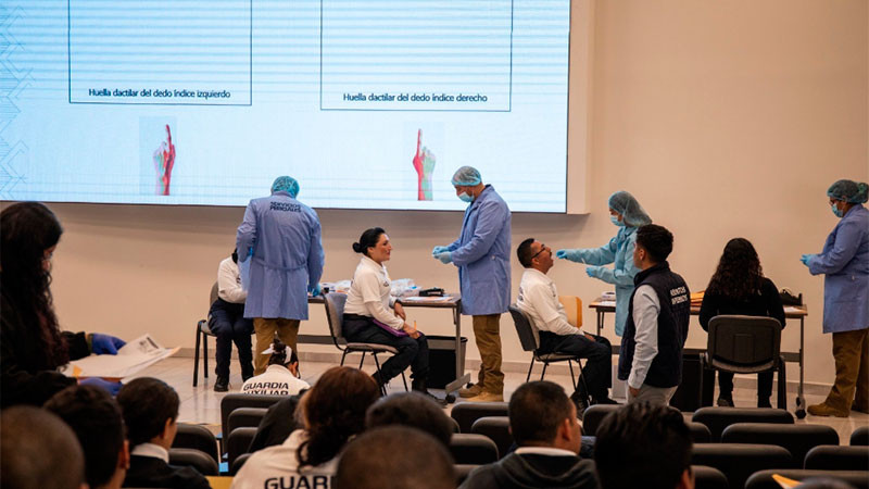 Realizan perfil genético de servidores públicos del municipio de Querétaro como parte de la estrategia Sinergia  
