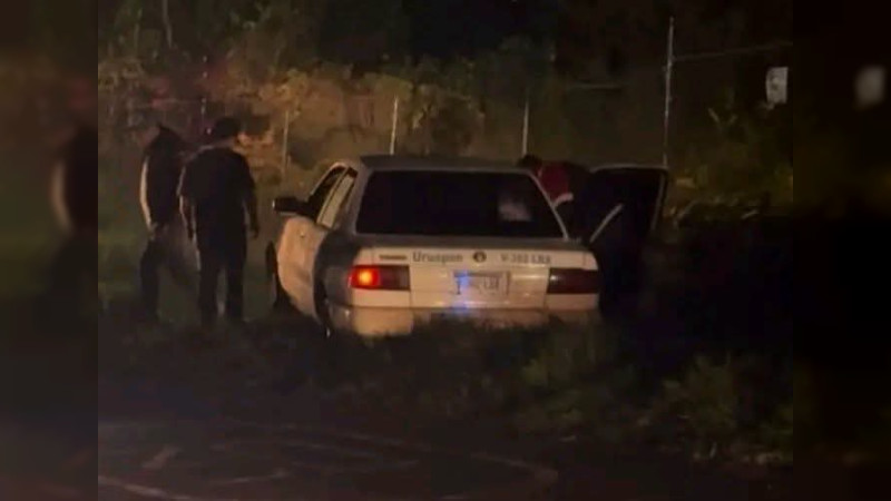 Acribillan a taxista mientras trabajaba en Uruapan, Michoacán; recibió al menos seis disparos 