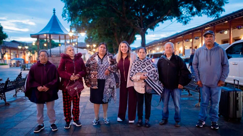 Dayana Pérez Mendoza acompaña a familias de Salvador Escalante en el inicio de un esperado reencuentro 