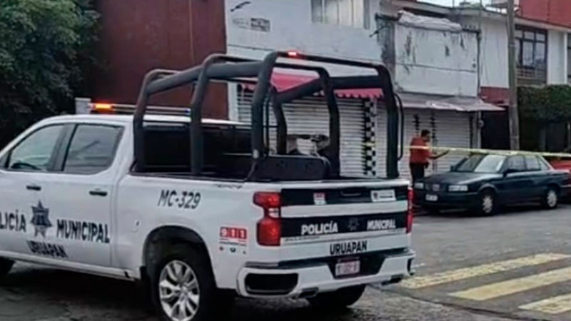 Ultiman a tiros a un individuo en Uruapan, Michoacán 