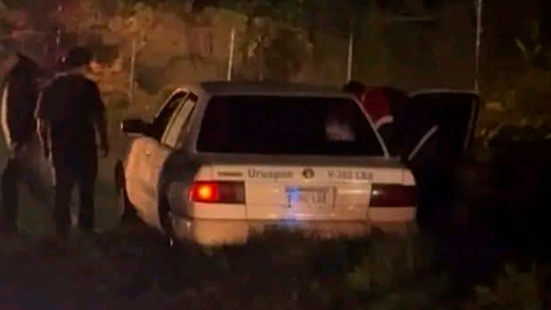 Identifican a taxista ultimado a tiros en Uruapan, Michoacán 
