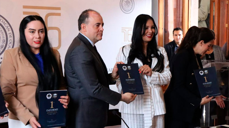 Recibe Congreso del Estado Primer Informe de Fiscalía Anticorrupción 