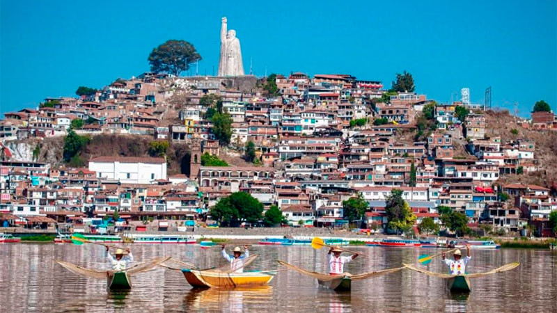 Reforzarán panteón de Janitzio con obras de infraestructura rumbo a la Noche de Muertos 