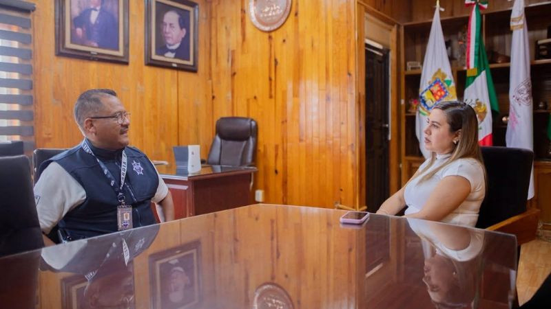 Dayana Pérez fortalece la coordinación institucional para reforzar la seguridad vial en Salvador Escalante 