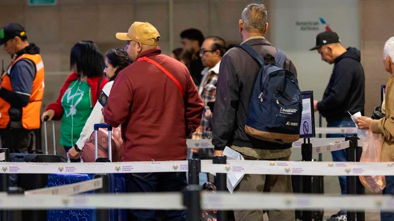 Aeropuerto de Morelia logra semestre histórico con casi 800 mil pasajeros en 6 meses 