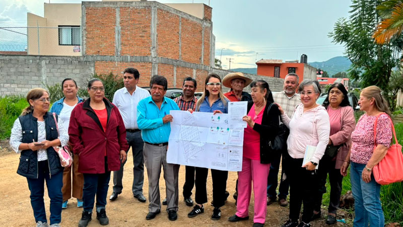 Entrega Sedum visto bueno de lotificación y vialidad a la colonia Ampliación del Río Grande 