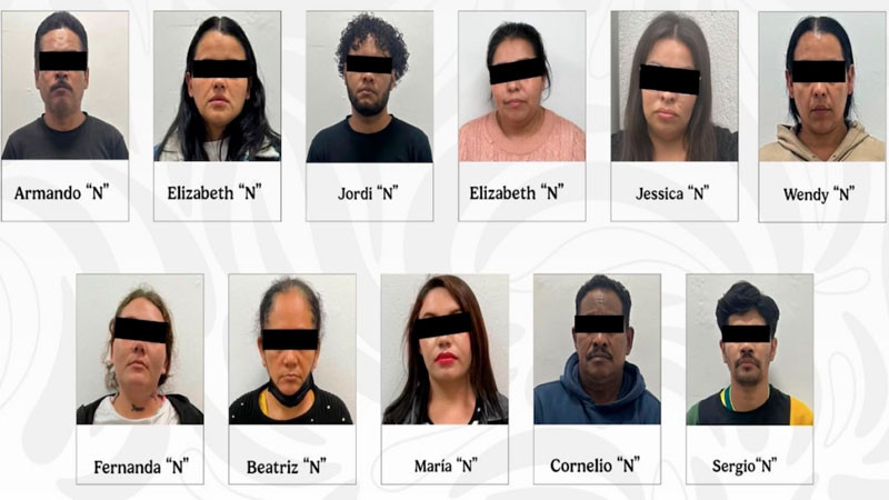 Incautan 165 kilos de estupefacientes en Aeropuerto de Tijuana; hay 11 detenidos 
