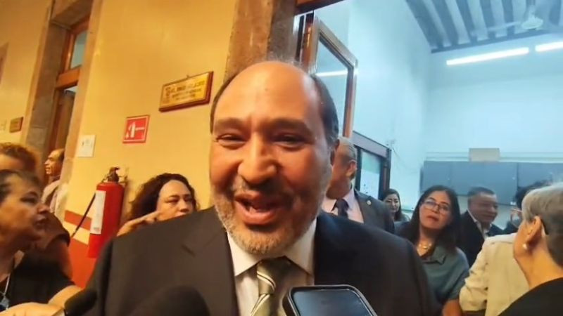 "Le toca al pueblo de Michoacán decidir con toda libertad": Lázaro Cárdenas Batel evita inclinarse en la contienda interna de Morena 