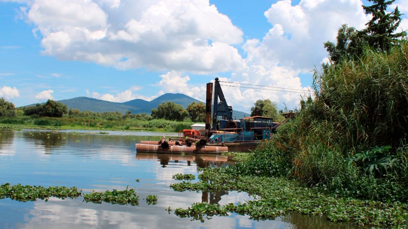 Conagua Michoacán avanza con la rehabilitación de plantas de tratamiento en Pátzcuaro 