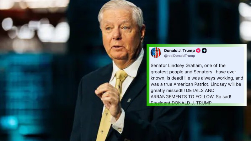 Fallece Lindsey Graham; Trump destaca su legado y compromiso con Estados Unidos 