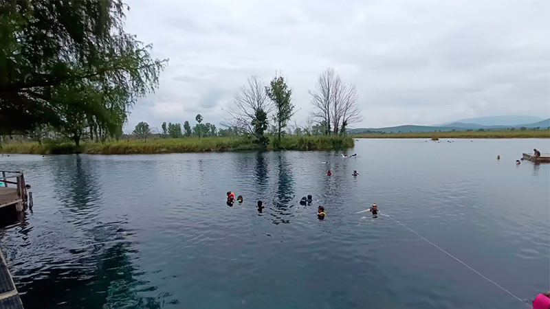 Queretano pierde la vida ahogado en la laguna de la Media Luna en San Luis Potosí 