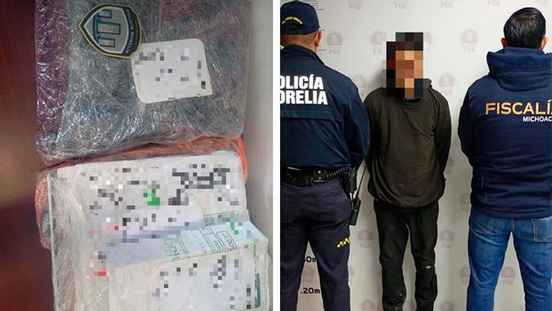 Aprehende la Policía Morelia a presunto ladrón 