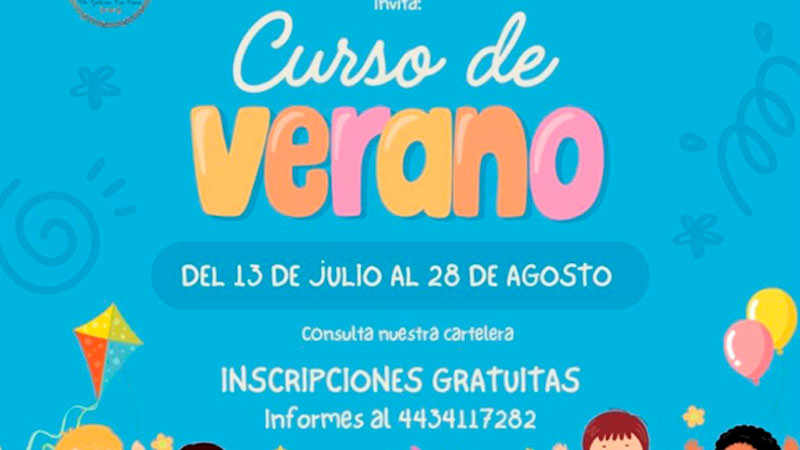 Morelos impulsa el talento y la creatividad con Cursos de Verano gratuitos en la Casa de la Cultura, Julio César Conejo invita a inscribirse 