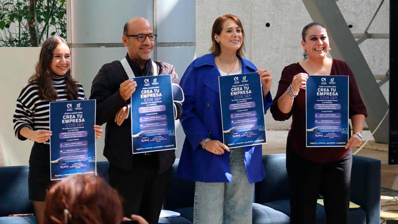 Colegio de Morelia y Qué Rollo con Emprender presentan el curso "Crea tu Empresa con IA” 