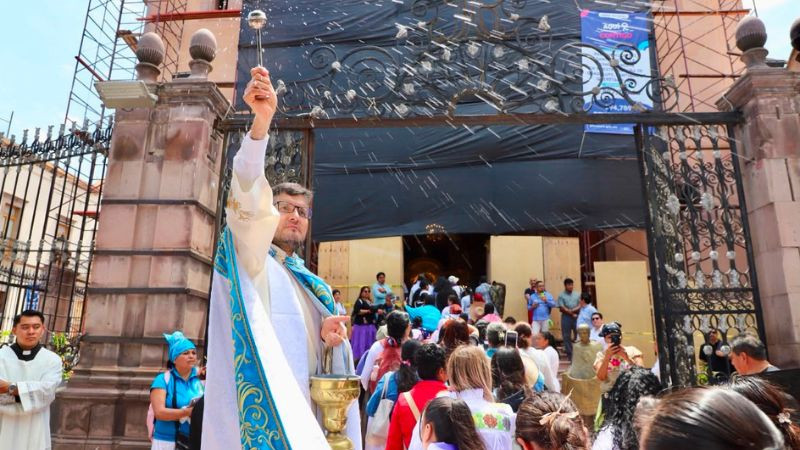 Concluyen obras de conservación en el Santuario de La Congregación, en Querétaro: Pío X Salgado 