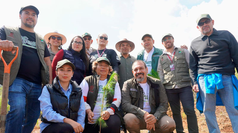 Reforestación en Michoacán, clave para la recuperación de ecosistemas y recursos hídricos 