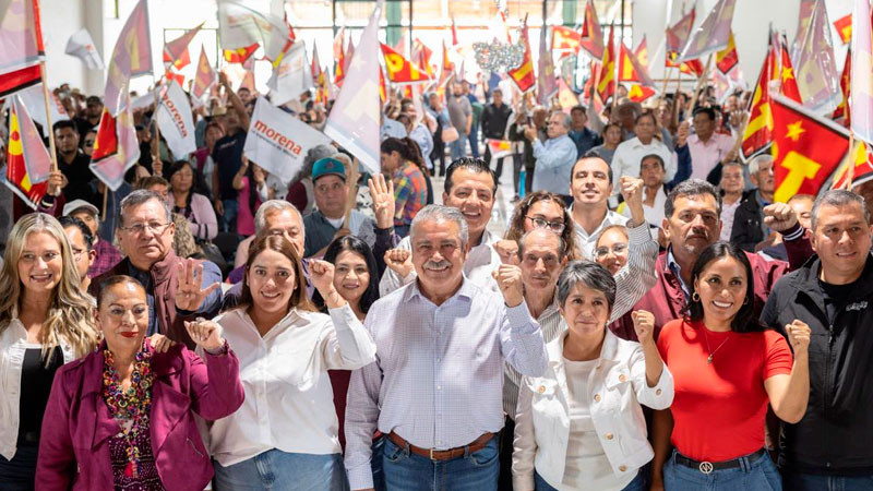 Raúl Morón es la ruta para la transformación de Michoacán: JC Barragán 