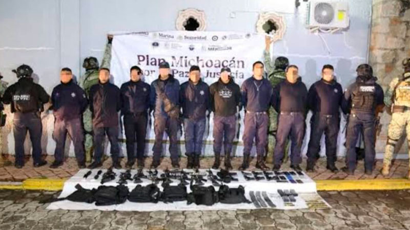 Enfrentan cargos por secuestro agravado, ocho de los detenidos en Zinapécuaro, Michoacán  