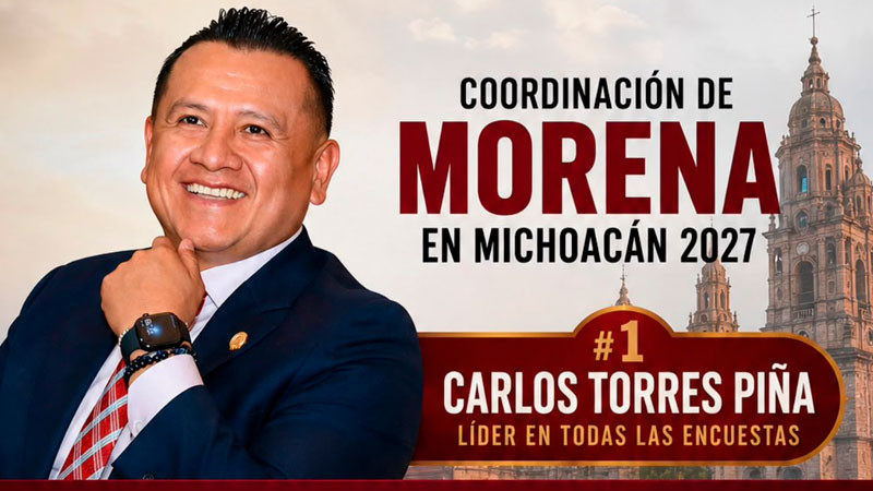 Carlos Torres Piña continúa encabezando las preferencias entre los aspirantes rumbo a la encuesta de Morena: TResearch y Polls.mx 