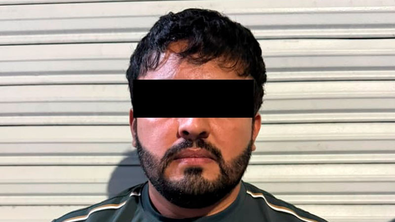 Aprehenden en Apatzingán, Michoacán a sujeto en posesión de un arma de fuego 