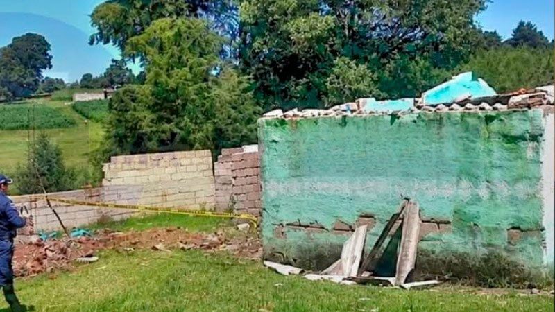Tragedia en Almoloya de Juárez; localizan cadáver de niña dentro de obra abandonada 
