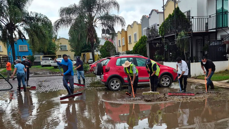 Gobierno de Morelia continúa con acciones de limpieza en Hacienda Tiníjaro 
