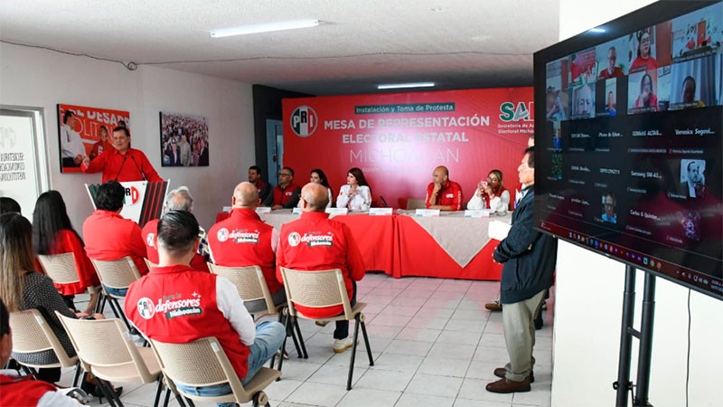 Como en Coahuila, el PRI está listo para devolver el orden y proteger el patrimonio de los michoacanos: Memo Valencia 