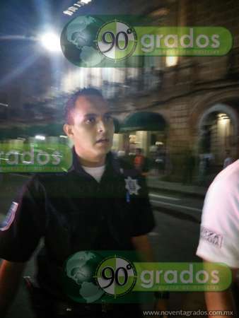 Policía dispara contra ex policía en pleno Centro Histórico de Morelia - Foto 0 