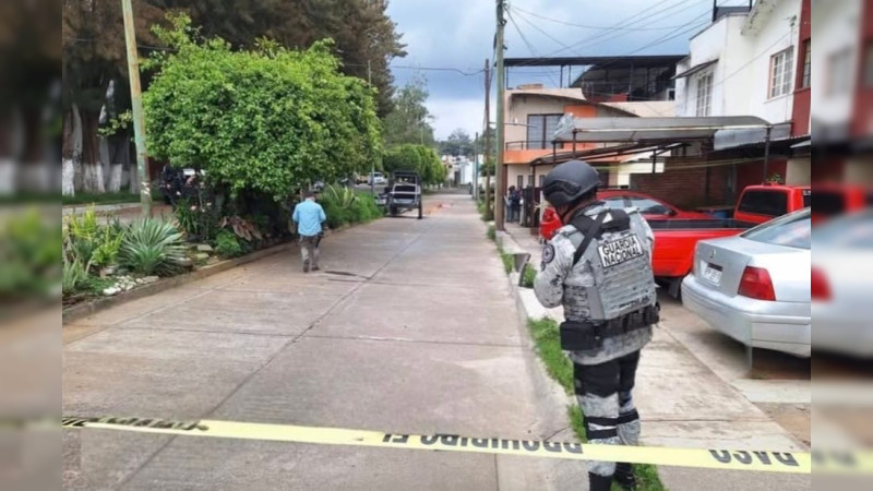 Mujer es atacada a balazos dentro de una vivienda en Uruapan, Michoacán; permanece grave 