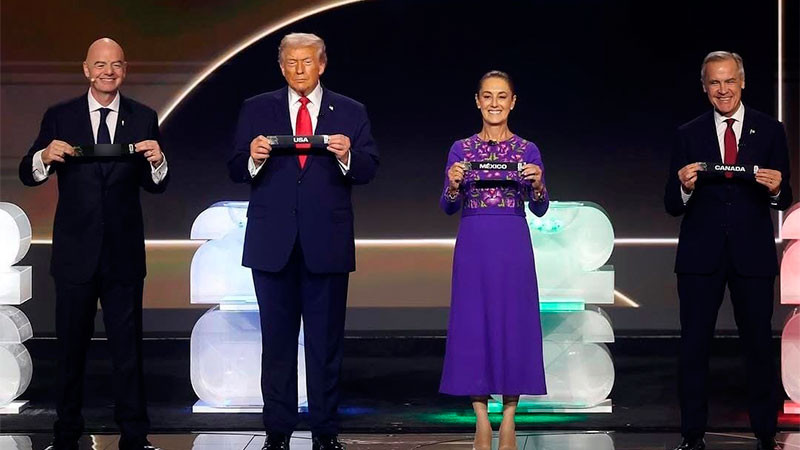 Asistirá Sheinbaum a la final de la justa mundialista; fue invitada por Trump 