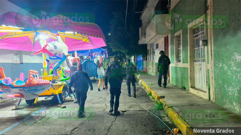 Balean a una persona en plena Fiestra Patronal en Zamora, Michoacán; resultó herido