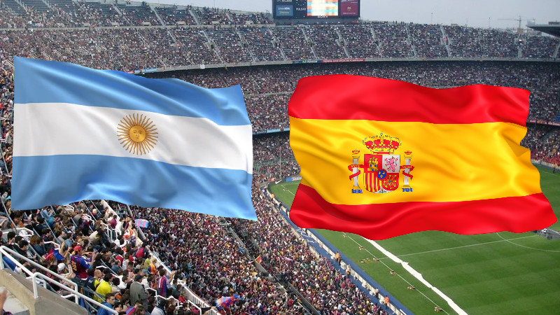 España y Argentina mantienen el empate al medio tiempo de la final de la justa mundialista 