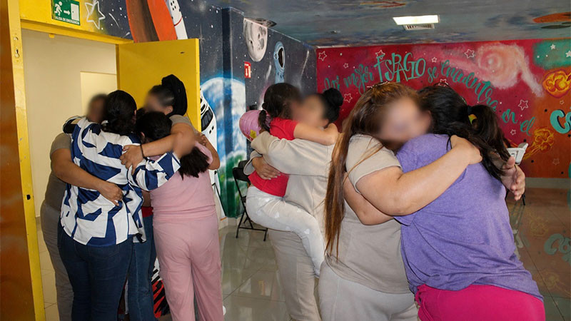 Realizan campamento familiar e infantil en el Cefereso "CPS Femenil Morelos" para fortalecer la reinserción social 
