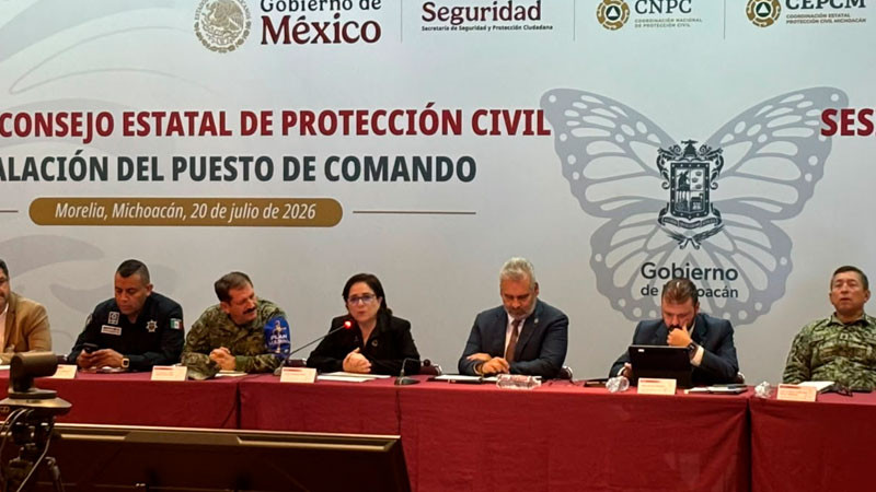 Hasta 92 municipios de Michoacán con riesgos de inundación, revela Protección Civil federal 