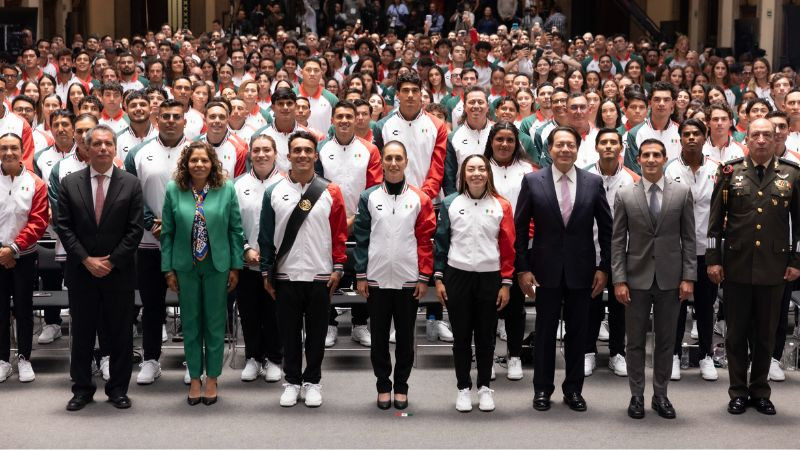 Delegación mexicana recibe el abanderamiento previo a los Juegos Centroamericanos y del Caribe 2026  
