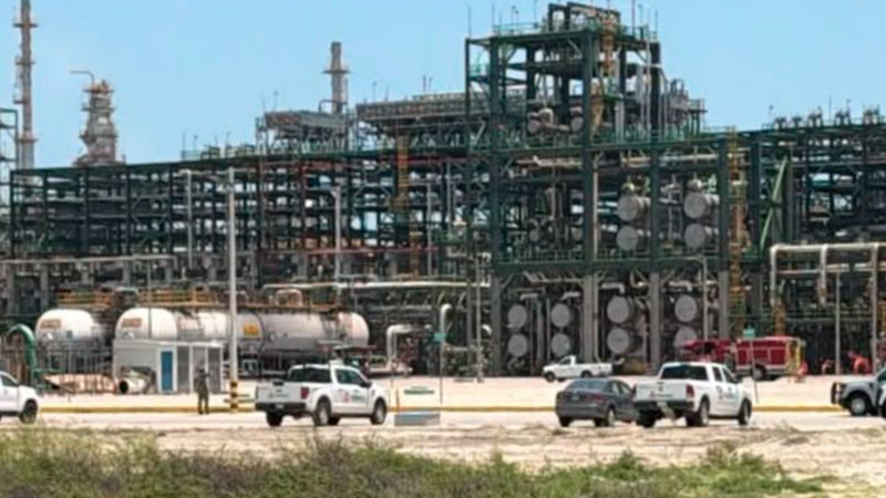 Pemex reporta nuevo incidente en la Refinería Olmeca 