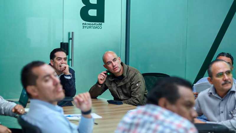 Adolfo Torres y SCOP acuerdan acciones estratégicas para reducir riesgos por lluvias en Morelia 