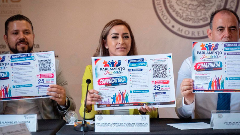 Llama Grecia Aguilar a las juventudes a aprovechar los últimos días para registrarse al Parlamento Juvenil Incluyente 2026 