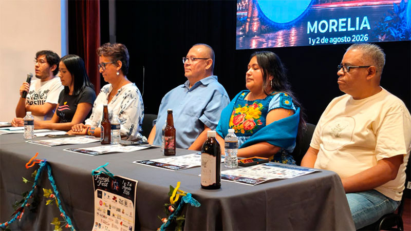 Anuncian tercera edición del Fungi Fest en Morelia 