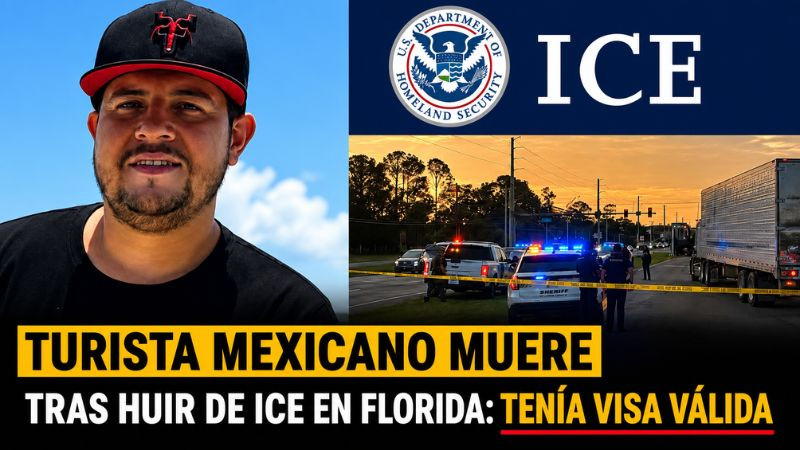 Guanajuatense con visa vigente huye al ver a agentes migratorios y pierde la vida en Florida 