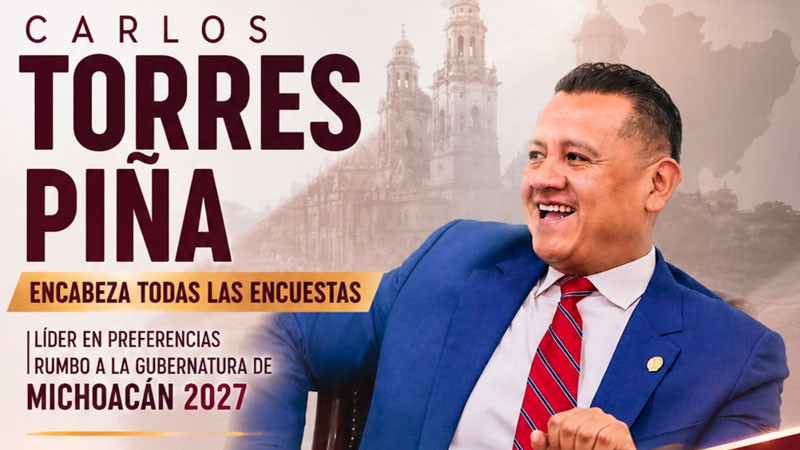 Carlos Torres Piña, el aspirante mejor posicionado en la contienda interna de Morena 
