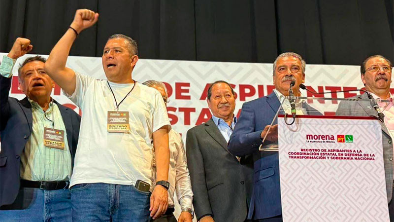 Raúl Morón el liderazgo más importante de la transformación en Michoacán: JC Barragán 