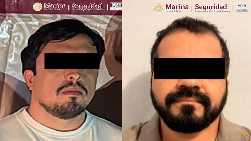 Captura el Gabinete de Seguridad a dos objetivos prioritarios de organizaciones criminales 