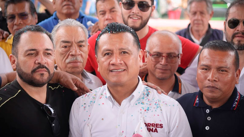 Desde Taximácuaro, Torres Piña llama a cerrar filas con Sheinbaum y defender la soberanía nacional 