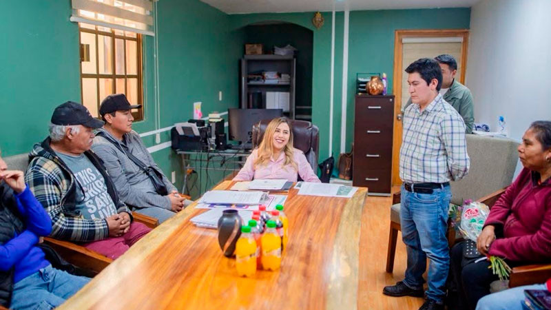 Dayana Pérez fortalece acciones para brindar certeza jurídica a familias de Santa Clara del Cobre 